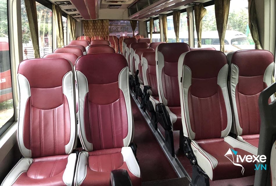 Tiện ích xe ghế 30 chỗ đời mới của xe Công Nhật Đồng Hới