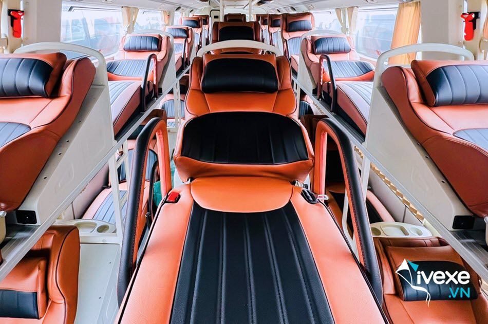 Tiện ích xe giường nằm 40 chỗ của xe khách Sao Việt Lào Cai