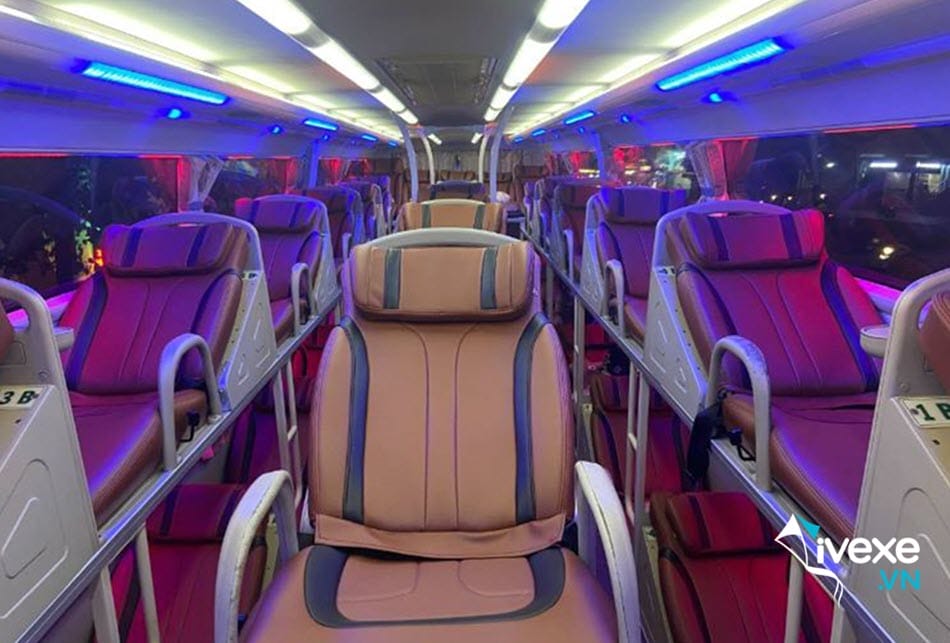 Tiện ích xe giường nằm 46 chỗ đời mới của xe khách Bảo Yến