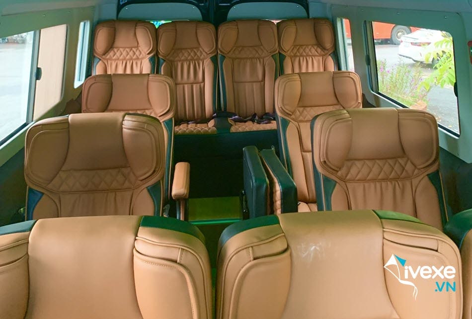 Tiện ích xe Limousine cao cấp của xe khách Đức Trưởng