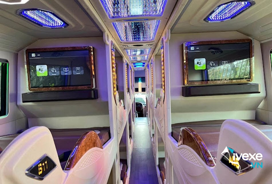 Xe giường nằm chất lượng cao Limousine 34 phòng của nhà xe Tuân Yến