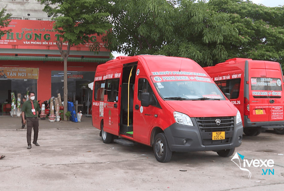 Dịch vụ xe buýt Phương Trang tại Phan Rang