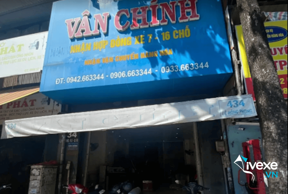 Văn phòng xe Vân Chính Lê Hồng Phong - Sài Gòn
