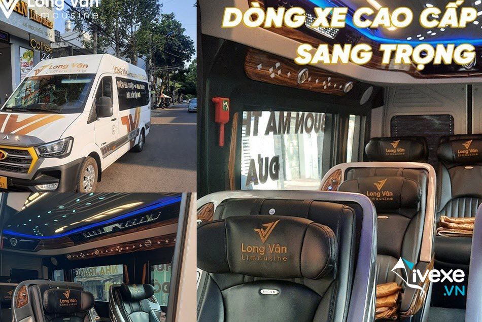 Tiện nghi sang trọng của dịch vụ xe khách Long Vân Limousine