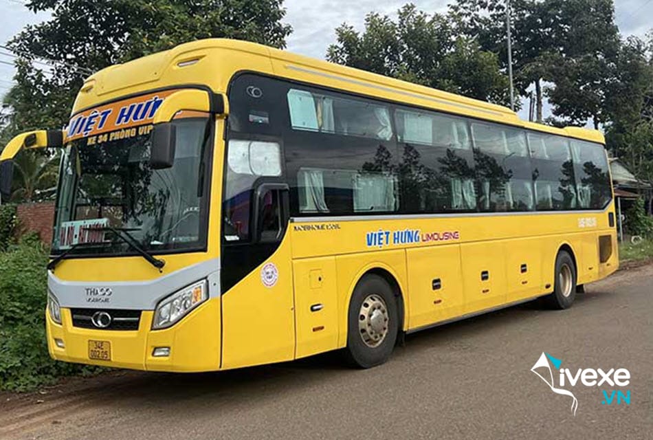 Nhà xe Việt Hưng đi Gia Lai từ Hà Nội giá vé rẻ 