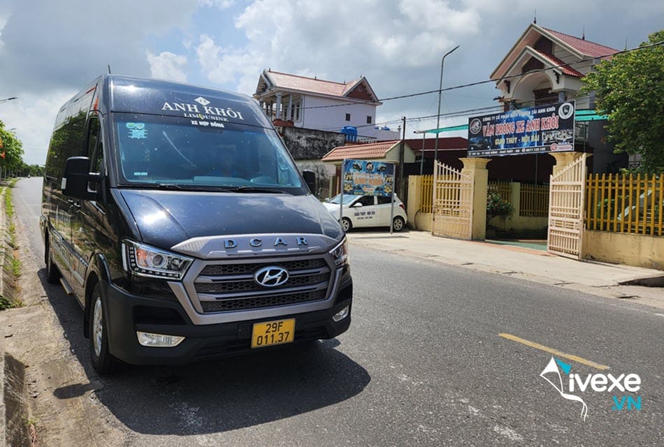 Địa chỉ văn phòng xe khách Anh Khôi Limousine tại Nam Định