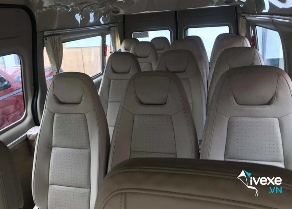 Nội thất xe ghế ngồi cao cấp của nhà xe Thúy Hoa Đồng Nai