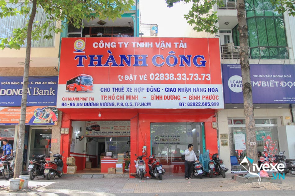 Địa chỉ văn phòng nhà xe Thành Công tại Sài Gòn