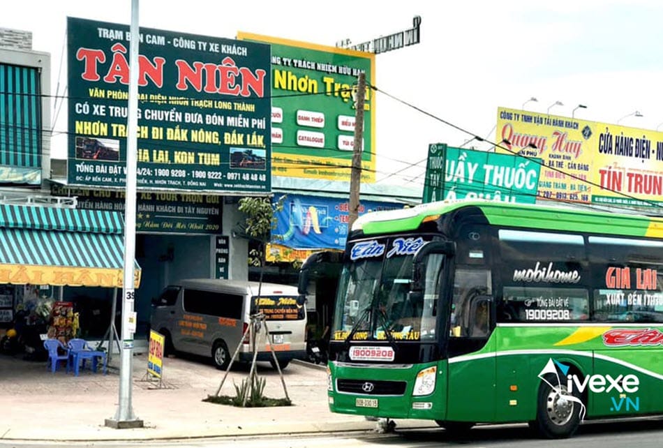 Địa chỉ văn phòng nhà xe Tân Niên tại Đồng Nai