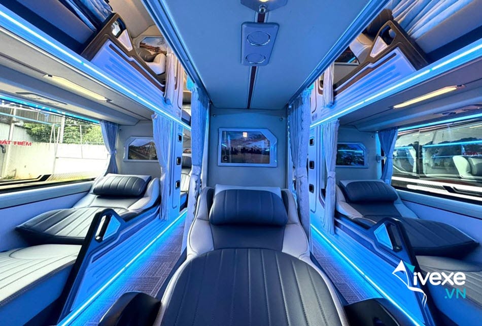 Dòng xe Limousine 34 phòng của xe khách Tiến Oanh Limousine