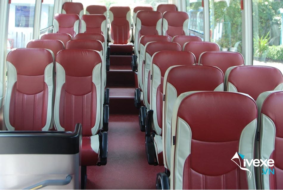 Tiện ích xe ghế 29 chỗ của xe Kim Mạnh Hùng