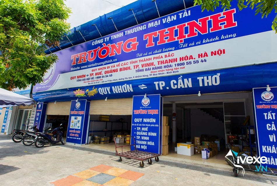 Địa chỉ văn phòng nhà xe Trường Thịnh tại Quy Nhơn