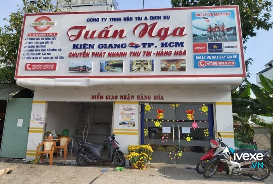 Chành xe Tuấn Nga tại Kiên Giang