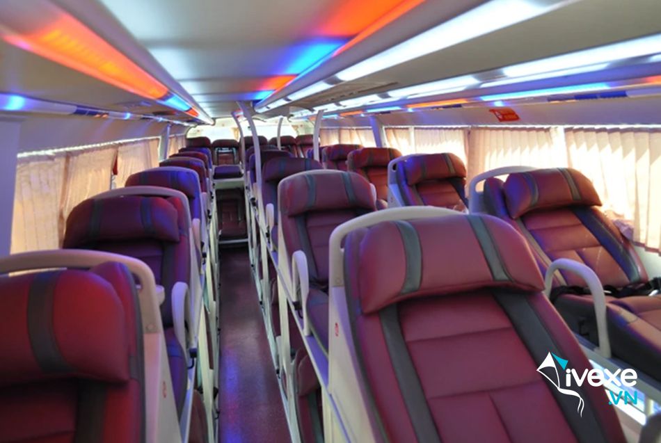Dịch vụ xe giường nằm 41 chỗ của xe khách Kim Hoàng