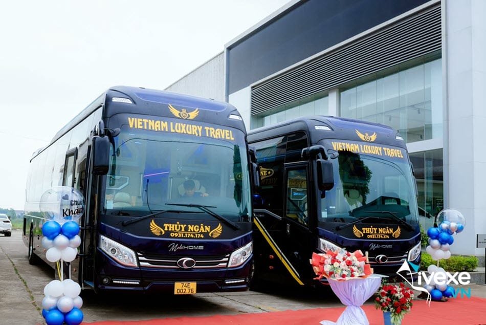 Dịch vụ xe khách giường nằm Limousine Thủy Ngân Hà Nội đi Huế