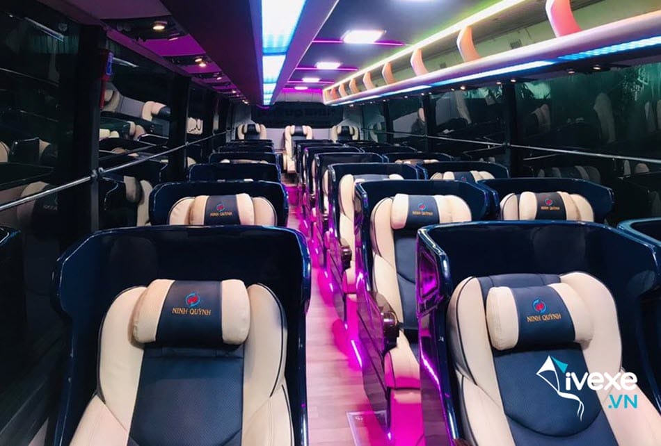 Dòng xe 26 chỗ của xe Ninh Quỳnh Car Vip đi Hà Nội