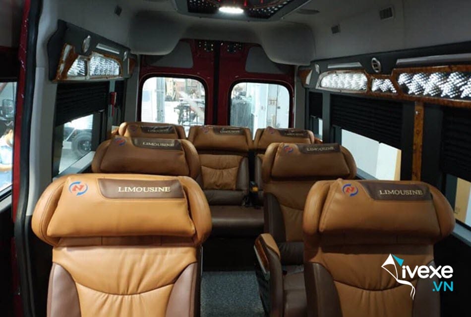 Dòng xe Limousine tiện nghi của xe khách Ninh Quỳnh Car Vip
