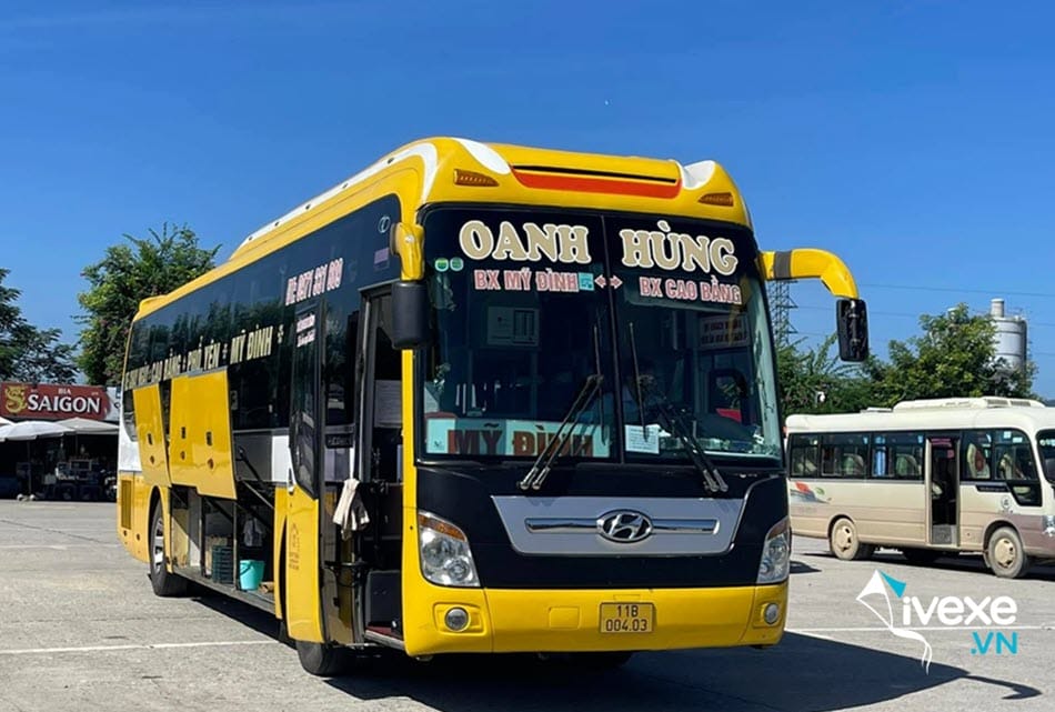 Hãng xe khách Oanh Hùng đi Cao Bằng từ Hà Nội