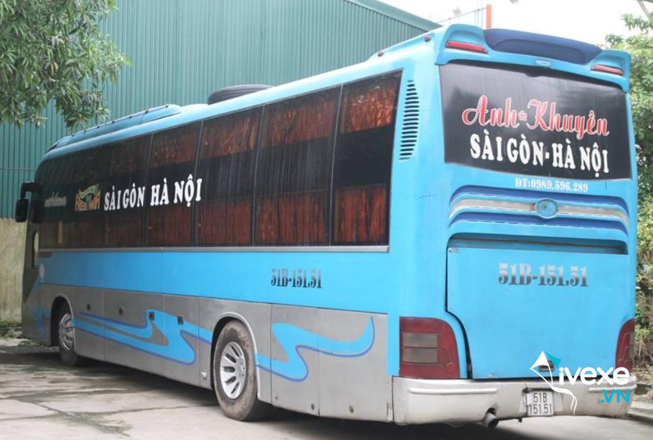 Nhà xe Anh Khuyên tuyến Sài Gòn đi Hà Nội