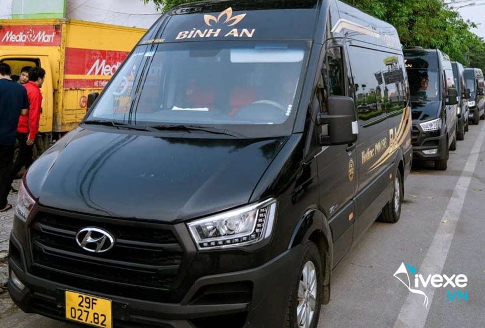 Xe khách Bình An Limousine tuyến xe Limousine đi Hải Hậu từ Hà Nội chất lượng cao