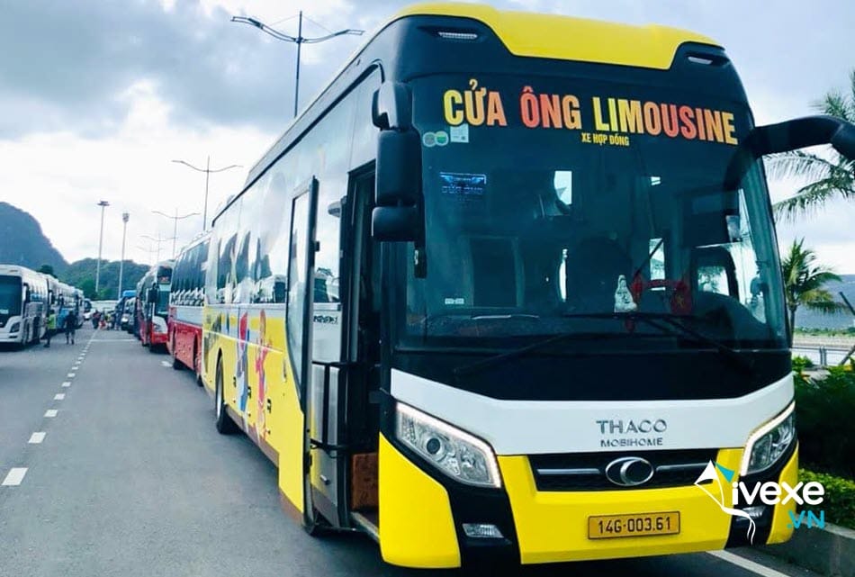 Nhà xe Cửa Ông Limousine chuyên tuyến xe Đà Nẵng - Ninh Bình