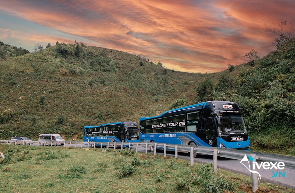 Nhà xe G8 Sapa Opent Tour tuyến Hà Nội - Lào Cai