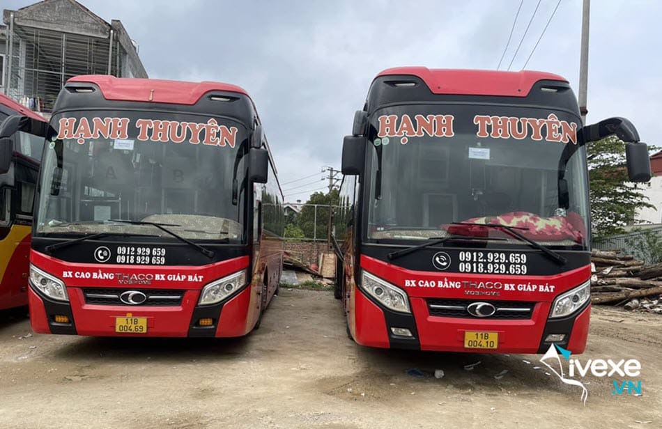 Nhà xe Hạnh Thuyên tuyến Hà Nội đi Cao Bằng uy tín