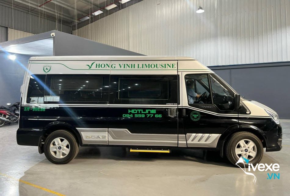 Nhà xe Hồng Vinh Limousine tuyến xe Hà Nội đi Vinh uy tín nhất