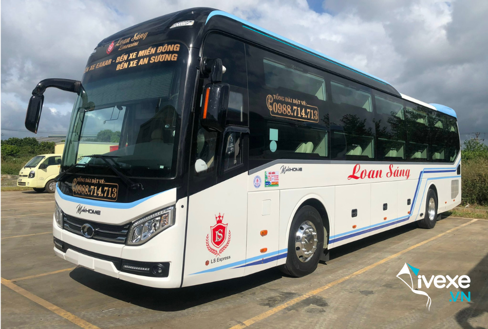 Nhà xe Loan Sáng tuyến Sài Gòn đi Quảng Ngãi