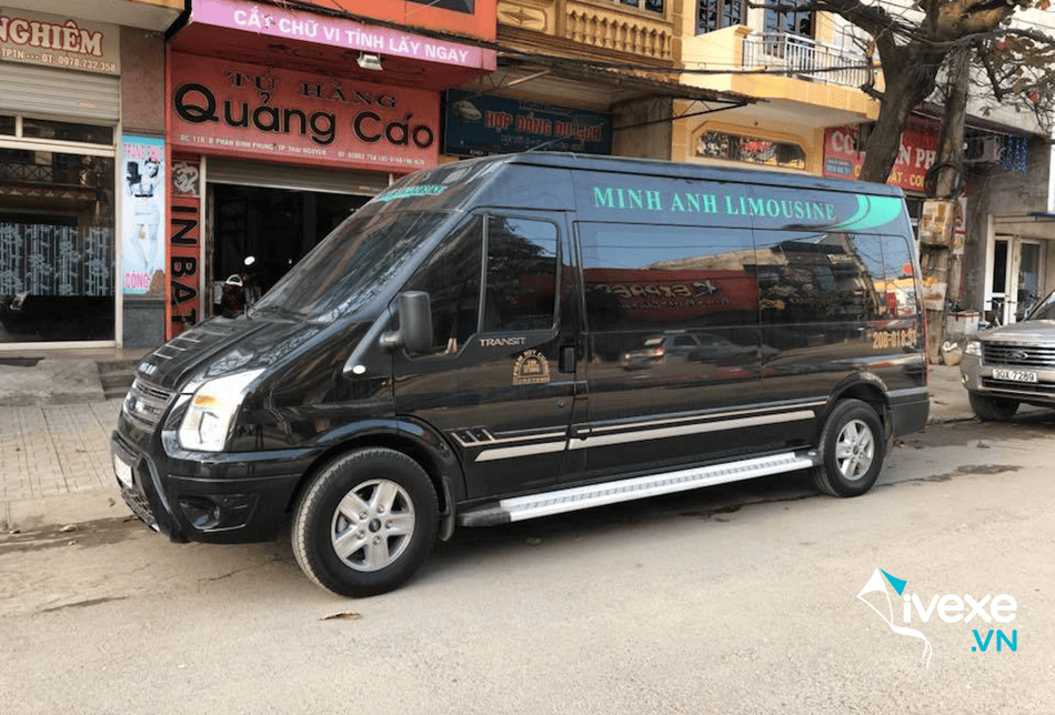 Nhà xe Minh Anh Limousine đi Thái Nguyên từ Hà Nội
