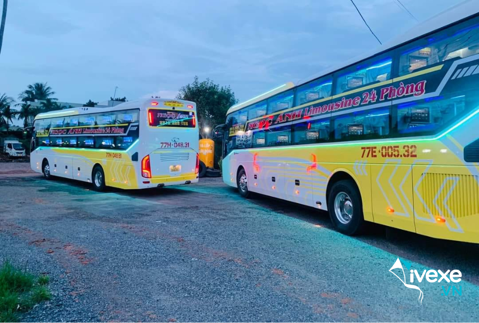 Nhà xe Ngọc Ánh Limousine tuyến Sài Gòn đi Quy Nhơn