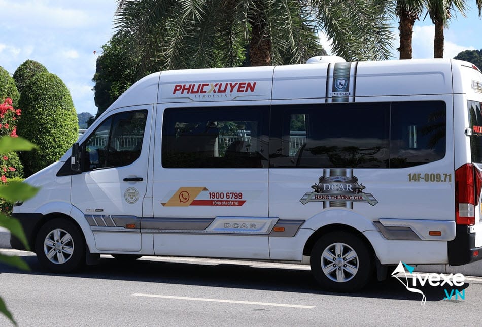 Nhà xe Phúc Xuyên tuyến Hà Nội đi Hạ Long với dịch vụ chu đáo
