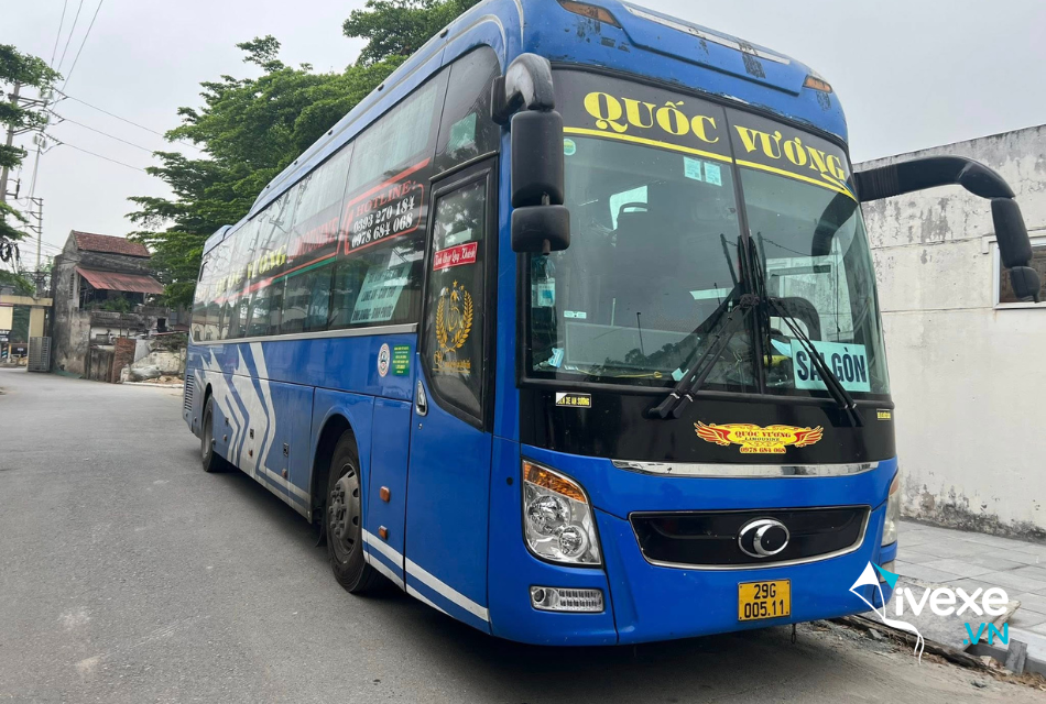 Nhà xe Quốc Vương Limousine tuyến Sài Gòn đi Hà Nội