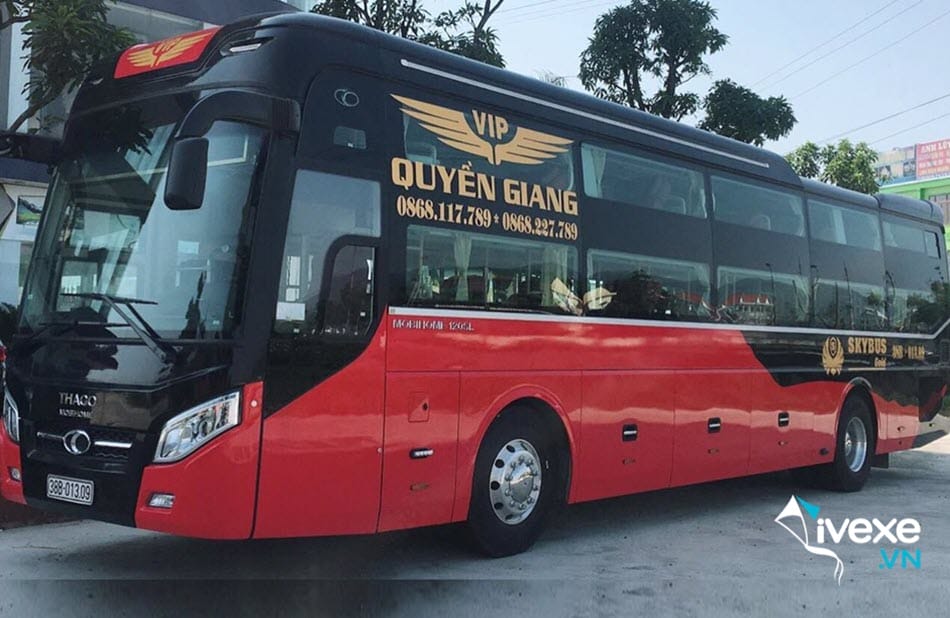 Nhà xe Quyền Giang tuyến Hà Nội đi Quảng Bình