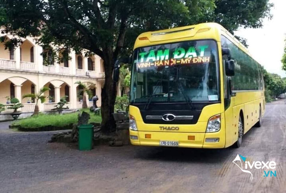 Nhà xe Tâm Đạt chuyên tuyến xe Hà Nội đi Vinh với dịch vụ chu đáo