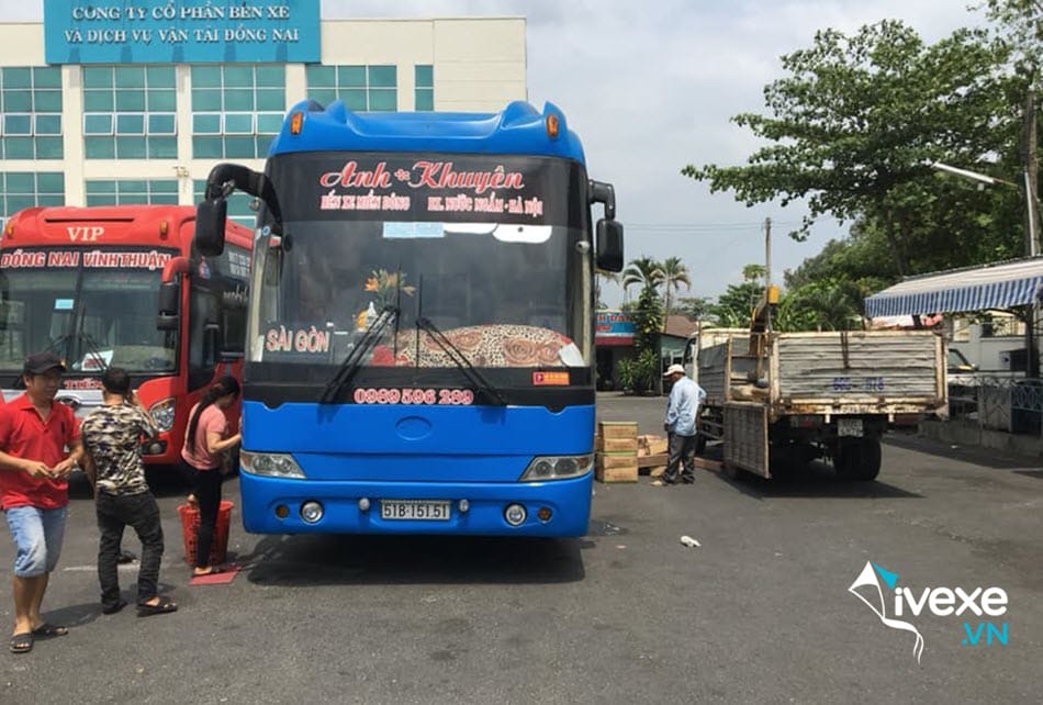 Hãng xe khách Anh Khuyên từ Hà Nội đi Sài Gòn chất lượng cao