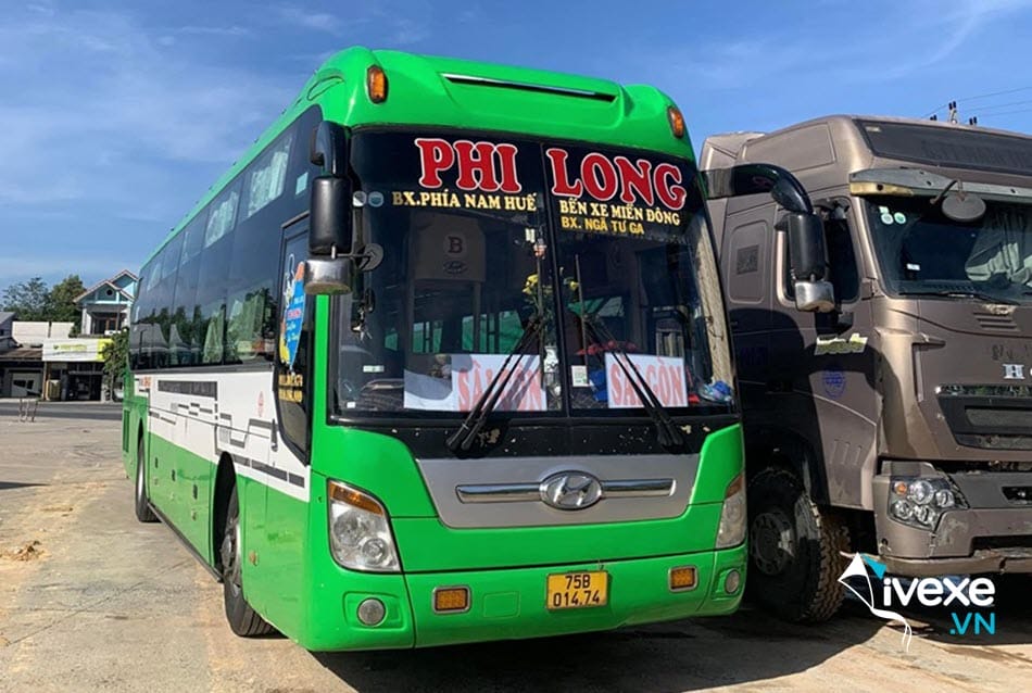 Dịch vụ xe khách Phi Long Sài Gòn đi Huế chất lượng