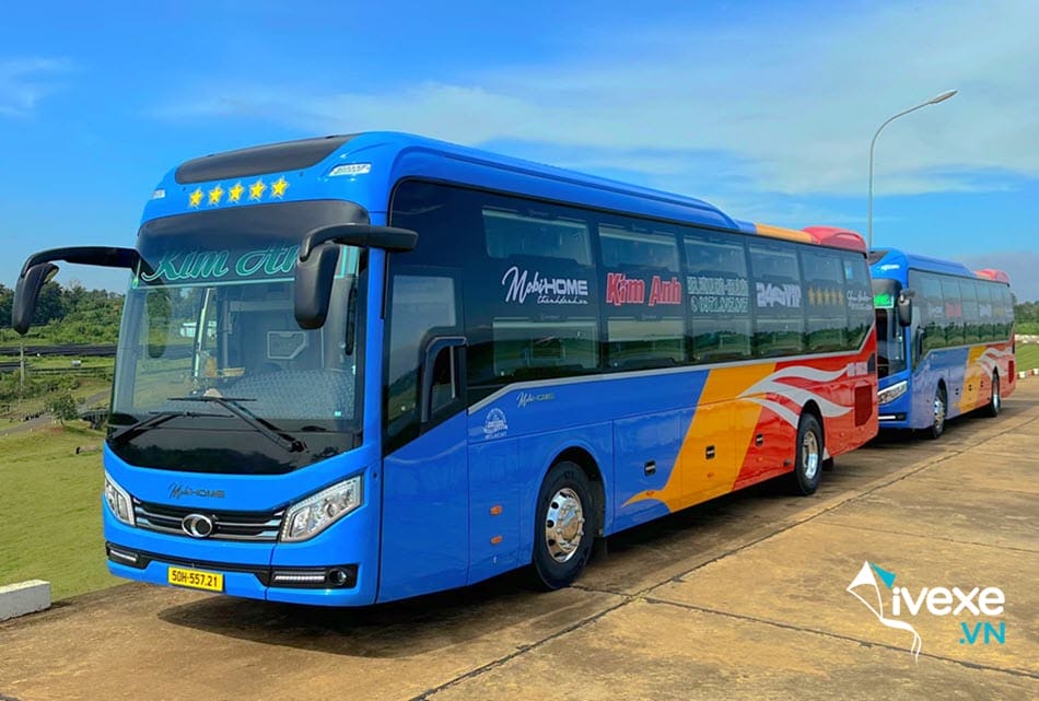 Hãng xe khách Kim Anh đi Đắk Lắk từ Đà Nẵng