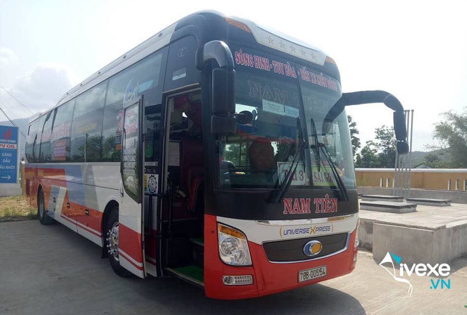 Hãng xe khách Nam Tiên đi Tuy Hòa từ Bình Dương