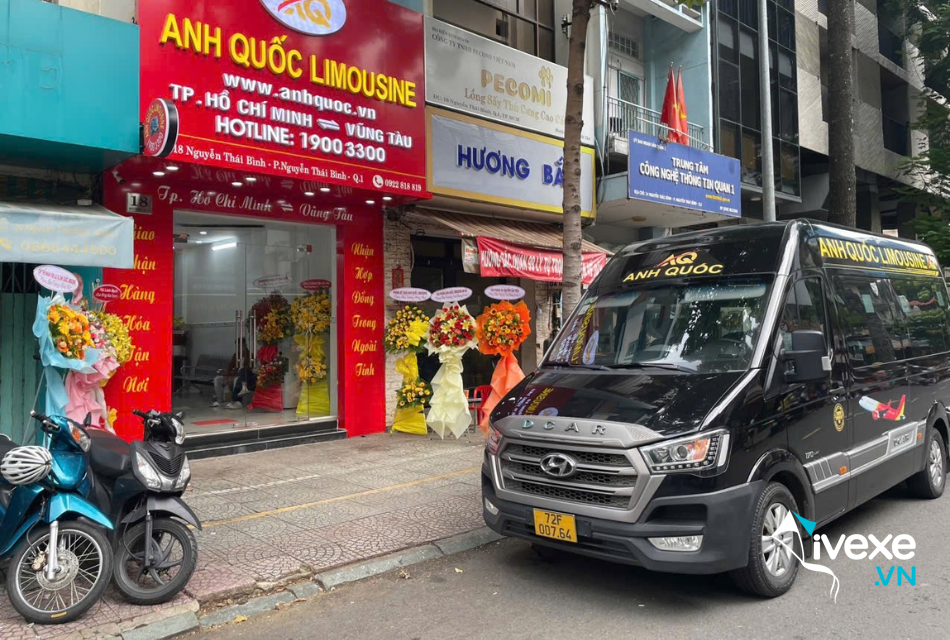 Nhà xe Anh Quốc Limousine tuyến Sài Gòn đi Vũng Tàu
