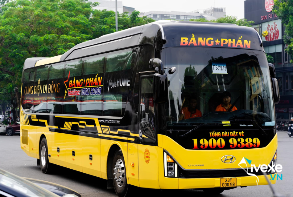 Nhà xe Bằng Phấn - Xe Limousine tuyến Hà Nội đi Tuyên Quang