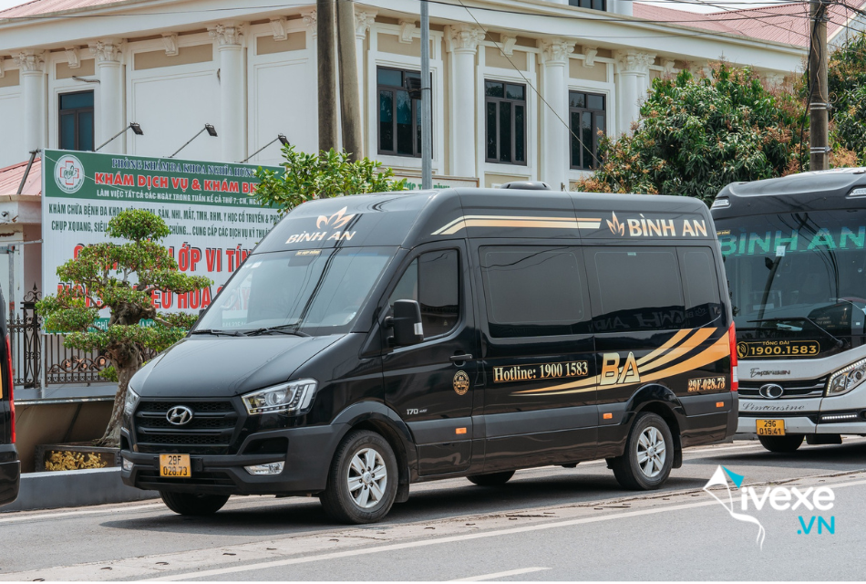 Nhà xe Bình An Limousine tuyến Hà Nội đi Hải Hậu