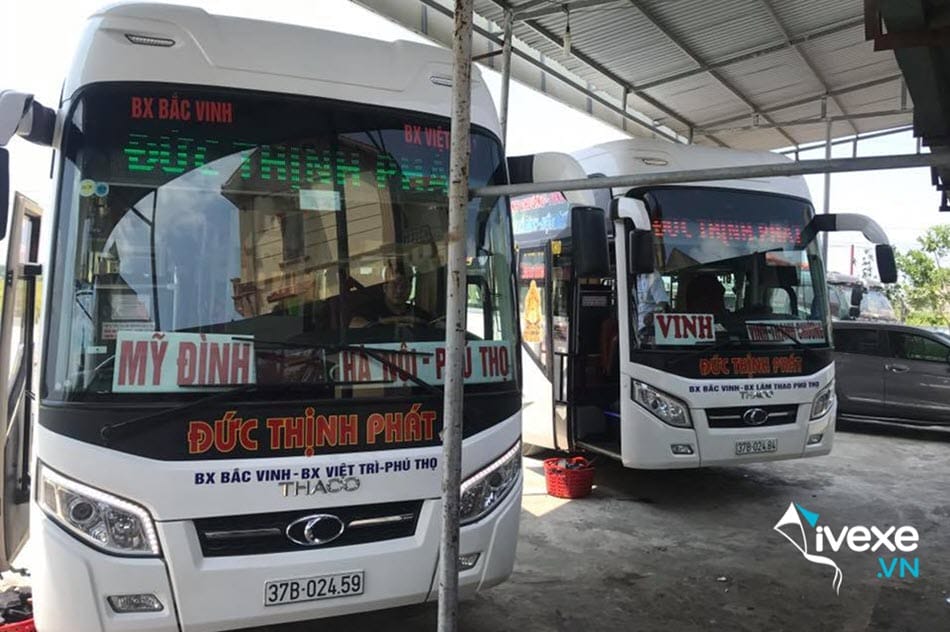 Nhà xe Đức Thịnh Phát tuyến xe Limousine Hà Nội đi Việt Trì