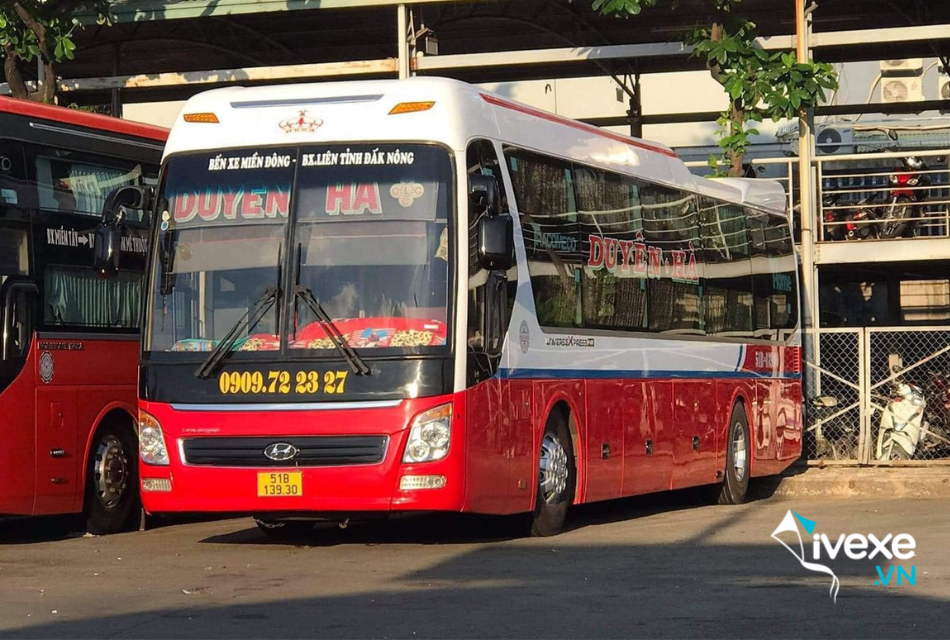 Nhà xe Duyên Hà tuyến Sài Gòn đi Đắk Nông