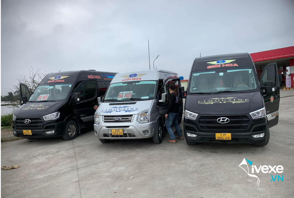 Nhà xe Giỏi Hoa Limousine tuyến Hà Nội đi Thái Bình