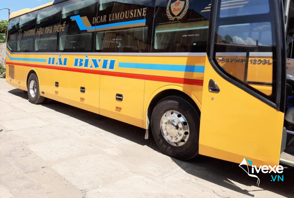 Nhà xe Hải Bình tuyến Hà Nội đi Đô Lương - Nghệ An
