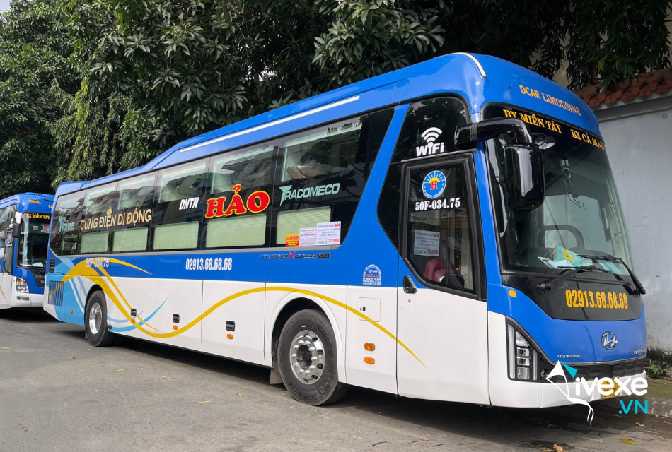 Nhà xe Hảo tuyến Sài Gòn đi Cà Mau
