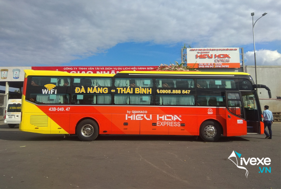 Nhà xe Hiếu Hoa - Dịch vụ xe Limousine tuyến Đà Nẵng đi Nghệ An 