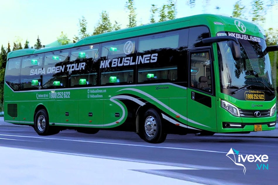 Nhà xe HK Buslines từ SaPa - Lào Cai đi Hà Nội