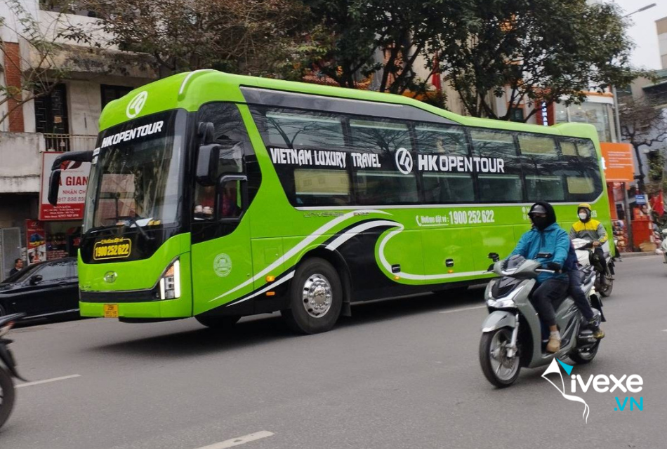 Nhà xe HK Buslines tuyến Hà Nội đi Đà Nẵng